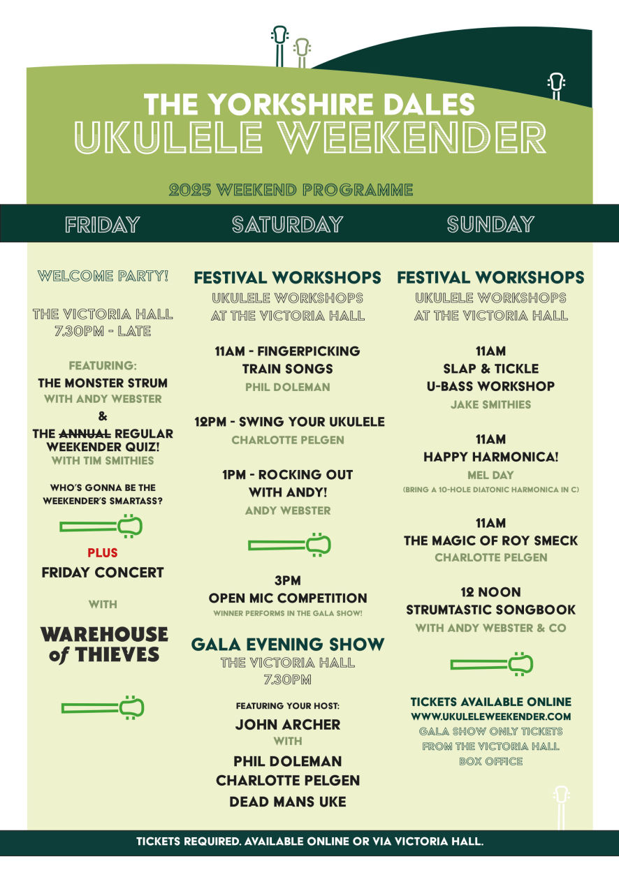 Weekend Programme 2025